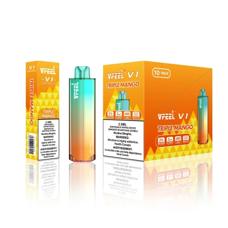 VFEEL V1 6000 Puffs – Triple Mango Disposable Vape