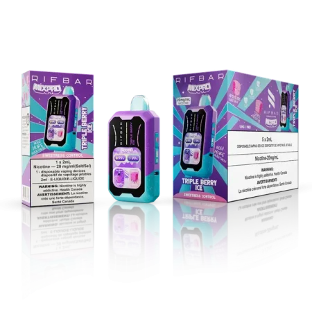 RIFBAR MIXPRO 40K – Triple Berry Ice Disposable Vape | 40,000 Puffs
