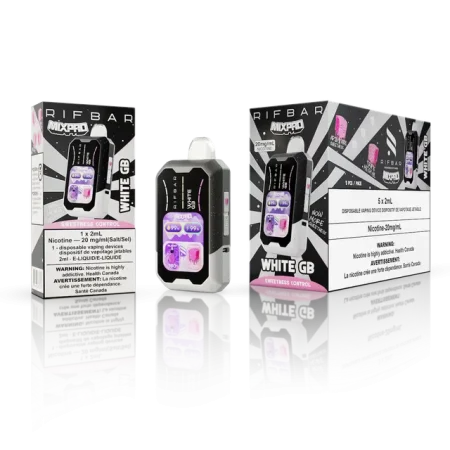 RIFBAR MIXPRO 40K – White Gummy (White GB) Disposable Vape | 40,000 Puffs